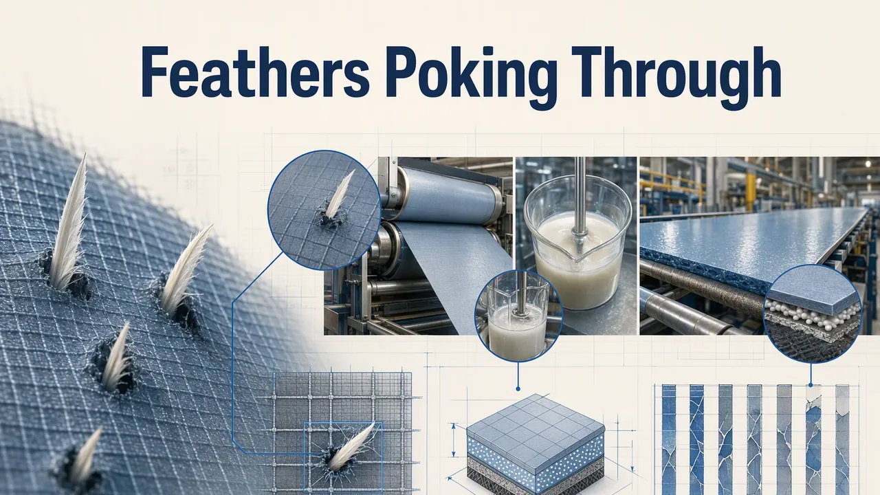 Feathers Poking Through? Down-Proof Coating Fixes That Hold