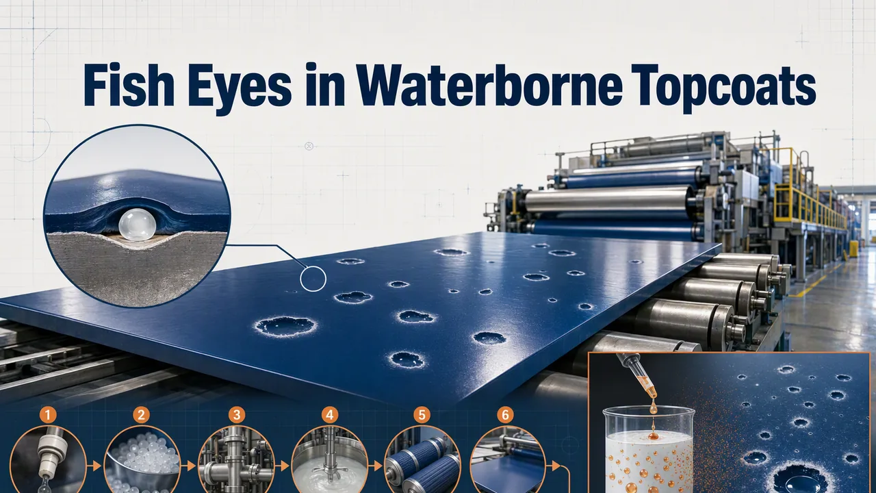 Fish Eyes in Waterborne Topcoats: 6 Sources to Rule Out