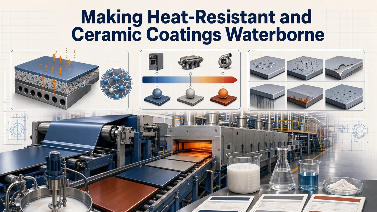 Making Heat-Resistant and Ceramic Coatings Waterborne